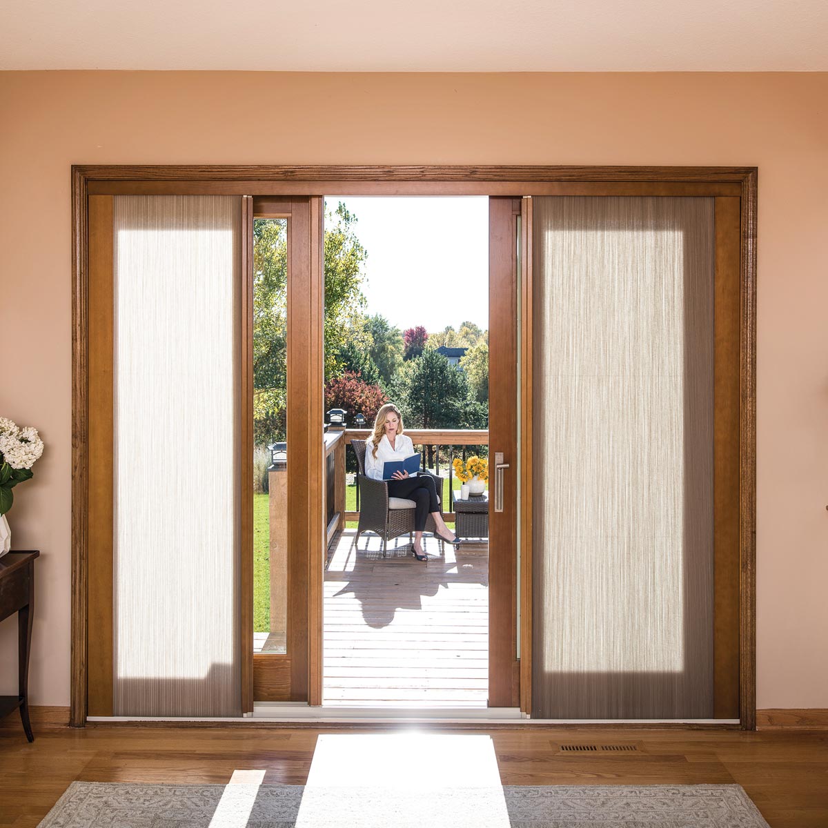 Marvin Interior Shades & Door